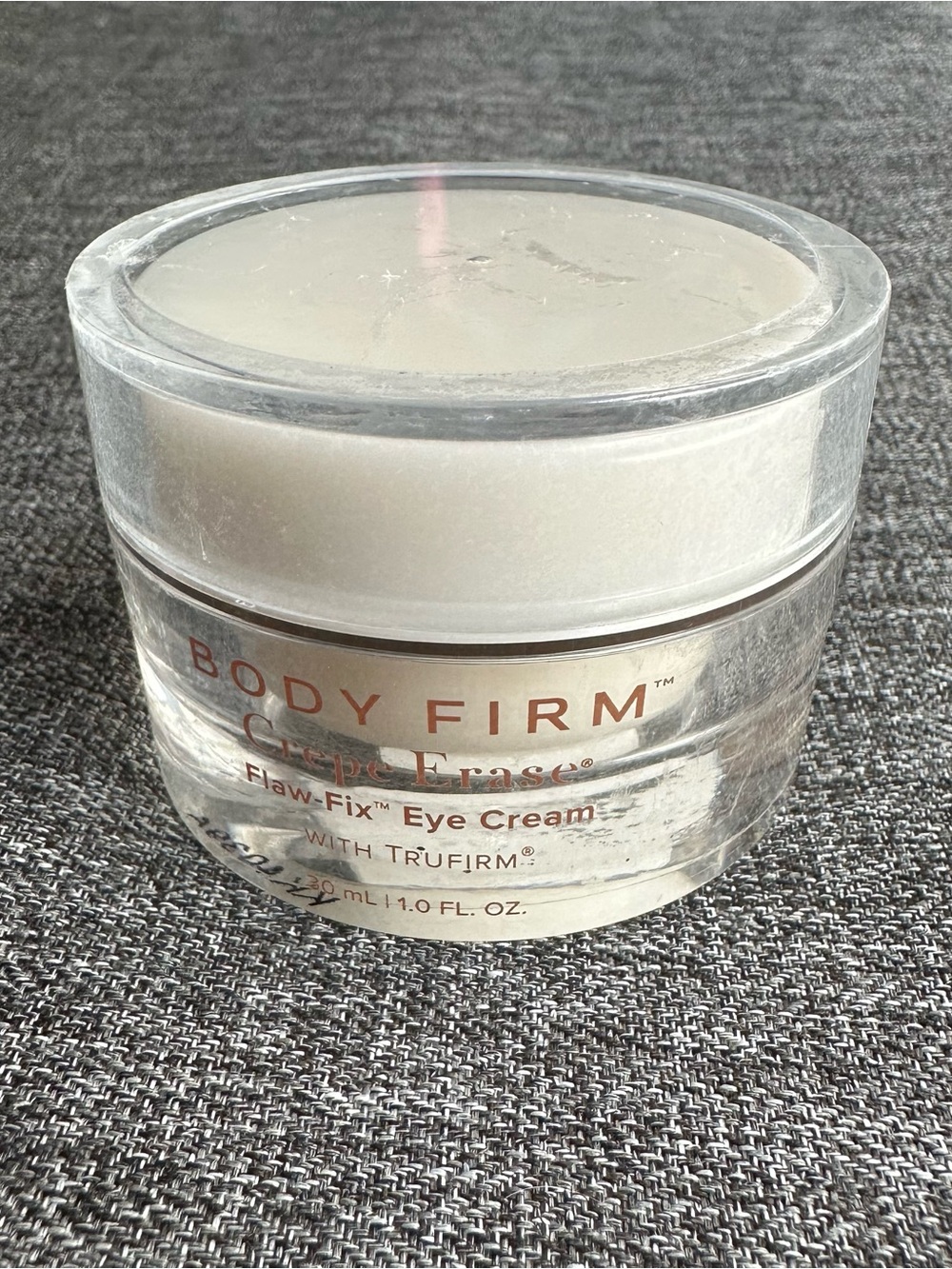 NEW Body Firm Crepe Erase Flaw-Fix Eye Cream With Trufirm 1.0 oz SEALED